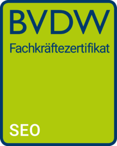 BVDW SEO Zertifikat
