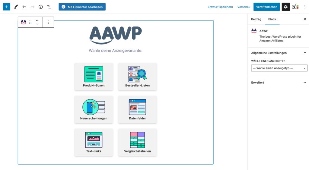 AAWP Amazon WordPress Plugin