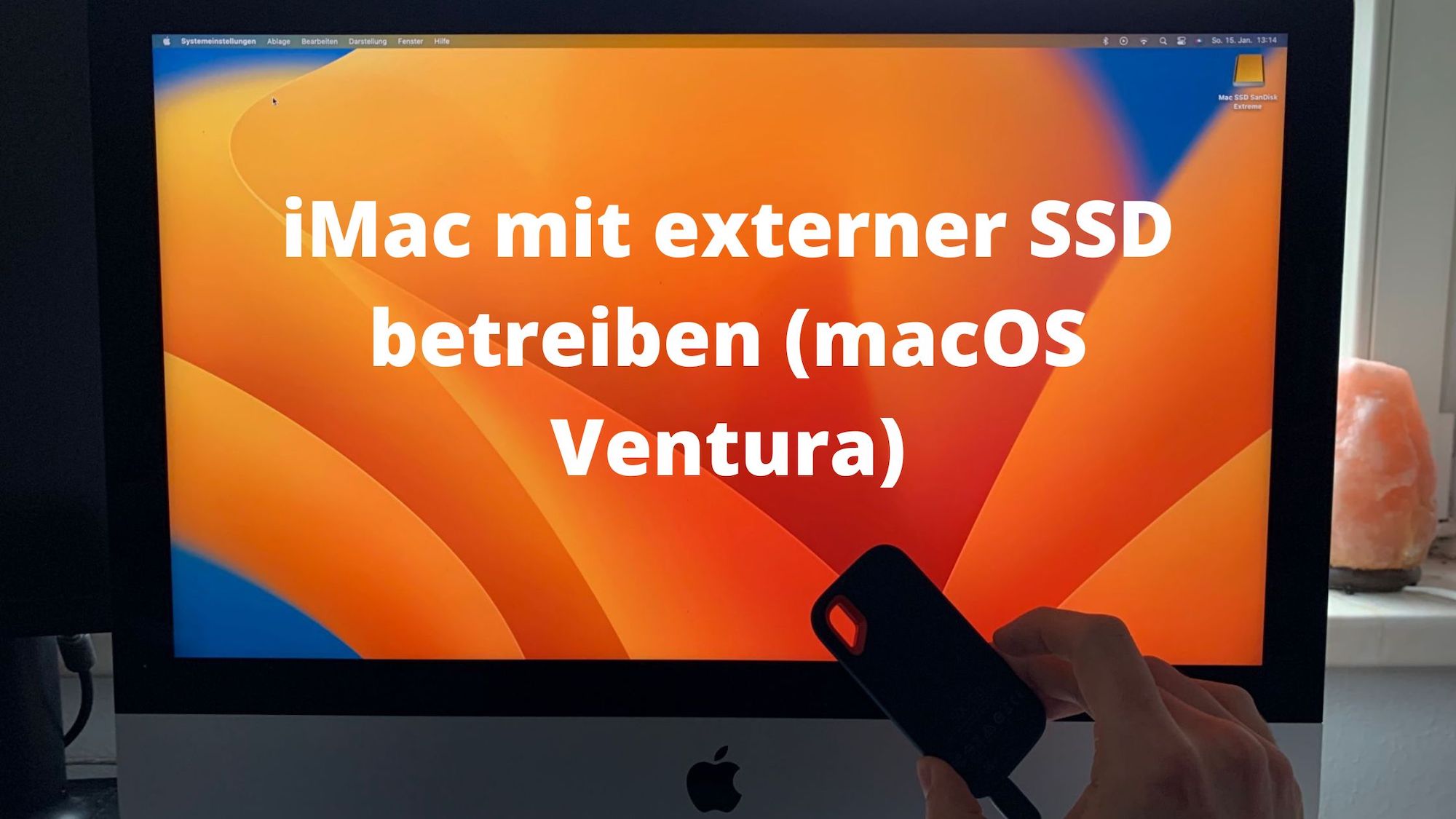 iMac mit externer SSD betreiben Beitragsbild