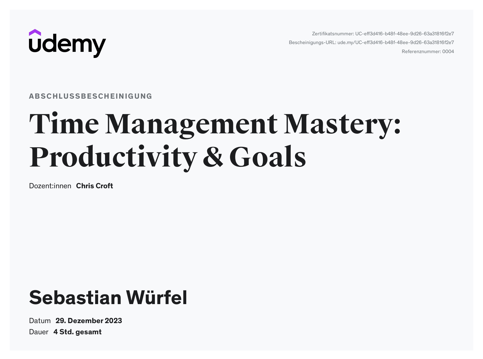Time Management Mastery: Productivity & Goals