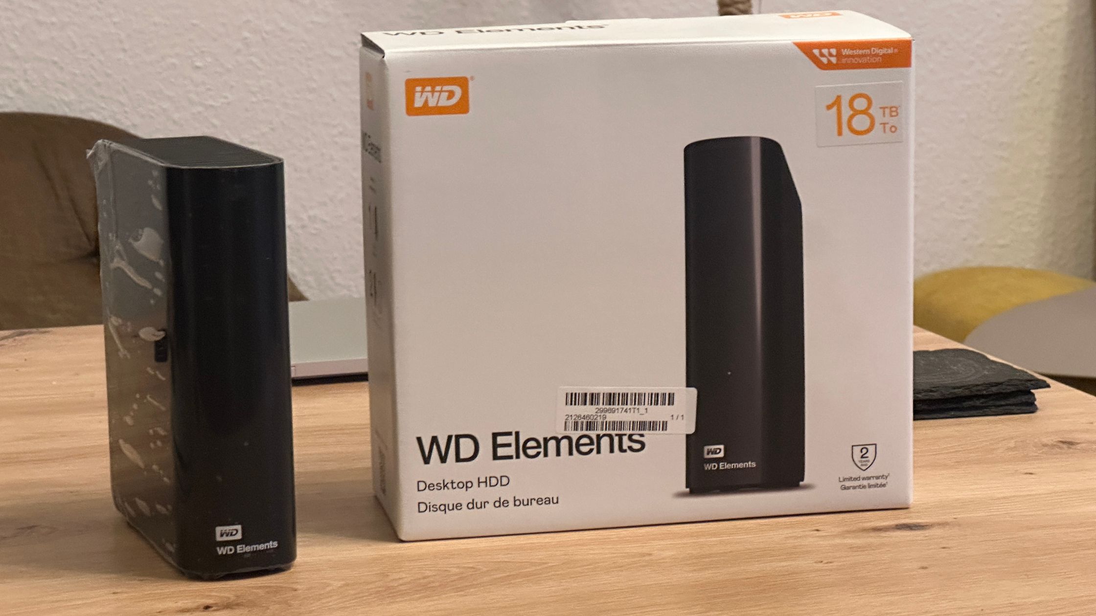 Erfahrungen WD Elements 18 TB Festplatte