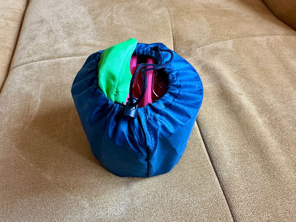 Set komplett mit Packsack